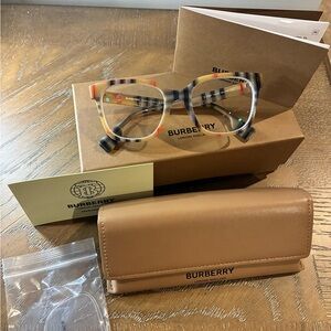 Burberry Women's Glasses - Multicolor Check